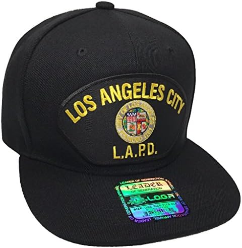 מועדון העובדים בקליפורניה לוס אנג'לס LAPD כובע שחור סנאפבק
