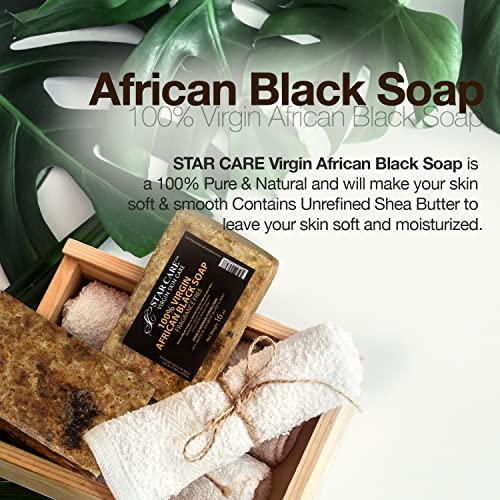 כוכב טיפול בתולה אפריקאי שחור סבון