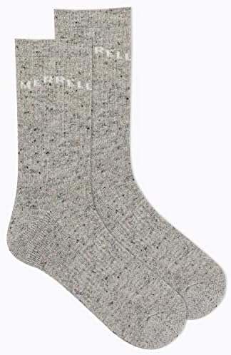 MERRELL UNISISEX- מבוגר גרביים של צמר צמר מנומר לגברים ונשים גרביים - יוניסקס לחות פיתול