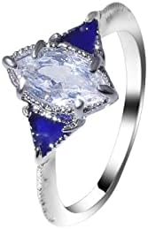 2023 טבעת זירקון זירקון טבעת סוס עגולה בהירה לנשים תכשיטים תכשיטים טבעות נקייה נקייה גודל טבעת 9