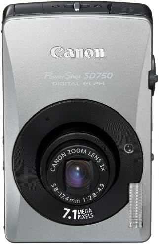 מצלמה דיגיטלית של קאנון פאוורשוט 750 7.1 מגה פיקסל עם זום אופטי פי 3
