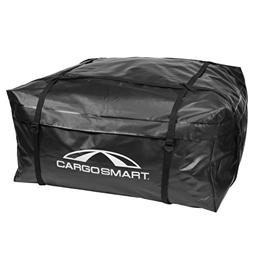 Cargosmart Cargosmart מכונית רכה צדדית רכה שקית מטען עליונה, 38 x38 x18 -מוסיף עד 15 רגל קוב אחסון-מתקין בקלות למתלה