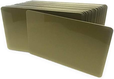 500 קר80 30 מיל זהב פלסטיק אשראי, מתנה, צילום תעודות זהות