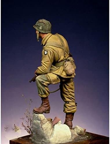 גודמואל 1/24 75 ממ מלחמת העולם השנייה ארהב צבא שרף דגם ערכת / אינו מורכב ולא צבוע חייל למות ליהוק ערכת/טל-209