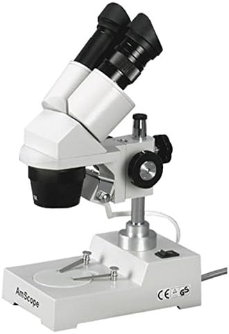 מיקרוסקופ סטריאו משקפת 303 פיקסלים, עיניות 5 ו-10, הגדלה של 5 ו-10 ו-15 ו-30, מטרות 1 ו-3, תאורת טונגסטן,