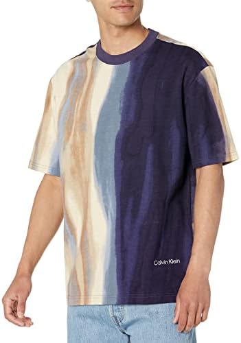 חולצת טריקו של קלווין קליין רגועה של גברים