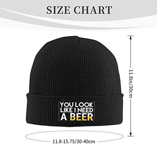 אתה נראה כאילו אני צריך בירה יוניסקס אופנה חמה כובע כובע כובע כובע סוודר חם