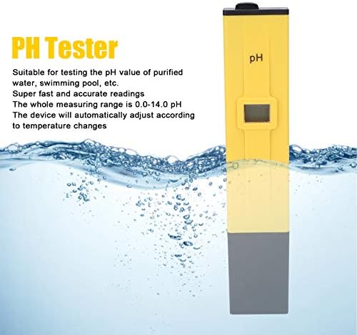 מד pH, סט בודקי pH של ABS, כלי בדיקה נייד דיגיטלי לבדיקת איכות מים של בריכת שחייה