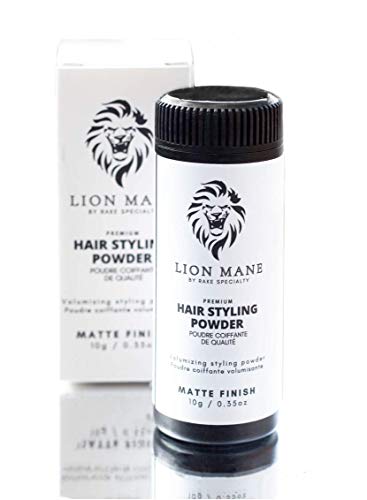מגרפה מומחיות האריה מאנה שיער אבקת מעשיר מט אפקט שיער סטיילינג אבקה