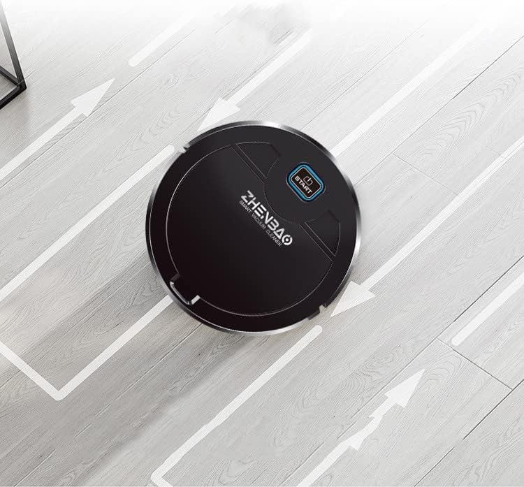 Zhenbao רובוט שואב אבק חכמה מצבי ניקוי מרובים ואקום לשערות לחיות מחמד שטיח רצפה קשה עם מנורת UV שואב אבק עצל מטאטא