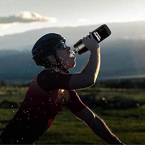 בקבוקי מים של אופניים חמניים עם מחזיק אופניים 750 מל MTB רכיבה על אופניים סחיטה 24 גרם בקבוק ספורט 2 חבילה