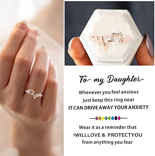 2023 גל חדש אהבת מיעוט נשים אופנה פשוטה ורוד זהב טבעת אופנה טבעת טבעת אופנה טבעת אירוסין טבעת מסיבה מודרנית נוצצת יוקרה תכשיטים
