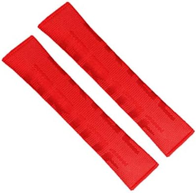 מכסה חגורת בטיחות של הכלה אדום רפידות בדים חומר מושב מירוץ בדים