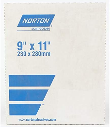 שוחרי נורטון/סנט גוביין 180 גרם גיליון חול 00157 9x11 180 גיליון מלטש גריט אלו