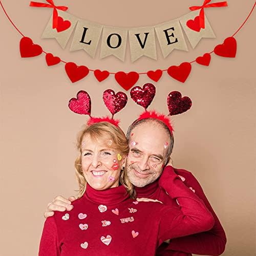 צ'אנאקו חג האהבה תפאורה של חג האהבה וגרלנד קישוטים ליום האהבה לקישוטים הביתי יוטה.