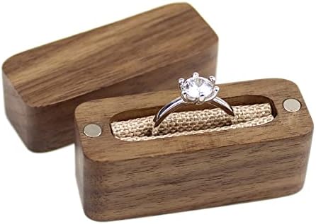 ארגז עץ ארגוס טבעת אגוז אגוז טבעת שטוחה קטנה ורזה להצעה