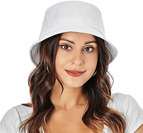 כובע שמש כובע דלי לאריזה לשני המינים כותנה צבעים רגילים לגברים נשים
