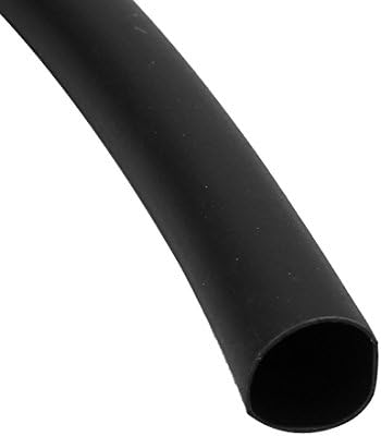 חום AEXIT ציוד חשמלי צינור צינור עטיפת חוט שרוול כבל 50 מטר באורך 5.5 ממ דיא פנימי שחור