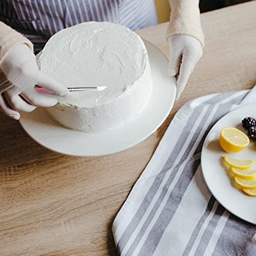 מניקור כלים 5 יחידות עוגת מנקדים עטי עוגת מאפה לקשט כפול הסתיים מנקדים חרט עט דוגמנות מברשת חרס קרפט כלי אפיית גאדג