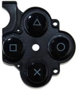 שחור שמאל ימין כפתור מפתח כרית סט עבור סוני 3000 דק קונסולת החלפת תיקון חלק