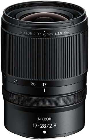 Nikon Nikkor Z 17-28 ממ f/2.8 צרור עדשות עם מסנן דק UV מרובי UV מרובי-מצופה, בד ניקוי מיקרופייבר