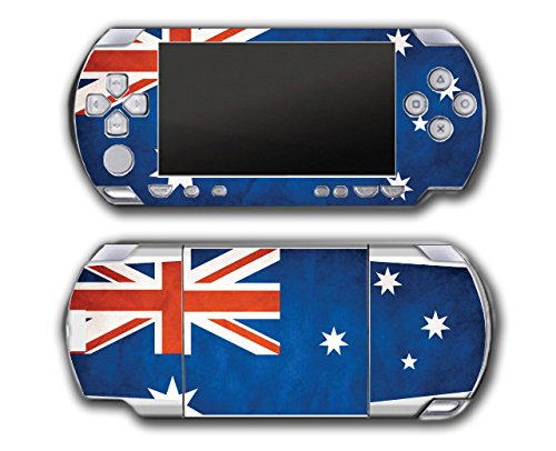 משחק וידאו של אוסטרליה דגל ויניל מדבקות עור ויניל עטיפת מדבקה של Sony PSP פלייסטיישן נייד שומן 1000 סדרה מערכת סדרה