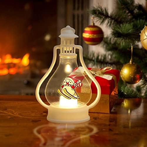 חג המולד לחג המולד לחג המולד מנורות יד דקורטיביות LED LIDILL Light Light Home Cording Kinding Kridate Event שמלת נשים חתונה