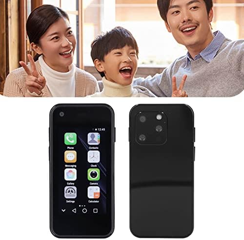 Qinlorgo Small 3G Smartphone, WiFi נייד רב -פונקציונלי 1 ג'יגה -בייט RAM 8GB ROM גיבוי 2.5 אינץ 'טלפון נייד לילדים