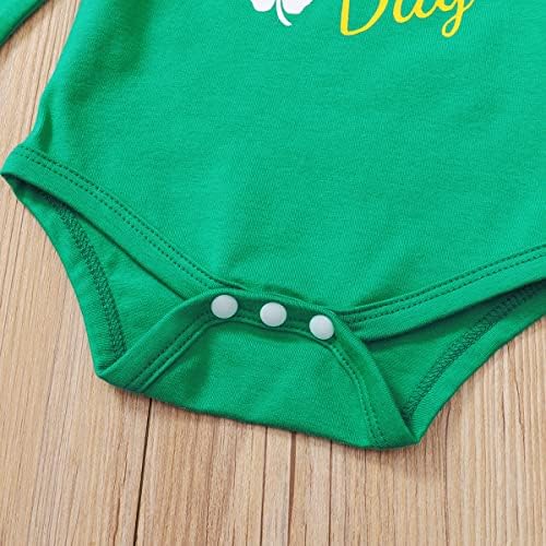 תינוקת Decigee Baby Happy St. Patricks יום תלבושת תינוק