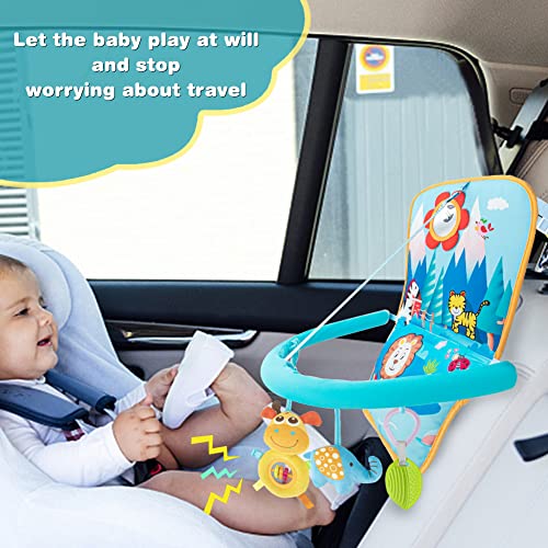 צעצועי מושב לרכב של Momok לתינוק, צעצועים לתינוקות צעצועים לרכב לתינוק פנים אחוריים, צעצועים חושיים מתכווננים